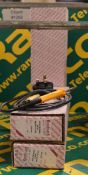 3x Roebuck Soldering Irons with Plug