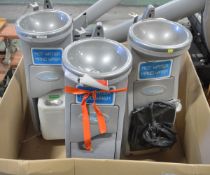 3x Hygienius Tealwash Hand Basins