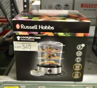 Russell Hobbs cook at home 3 tier steamer