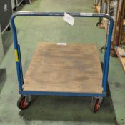 4 wheeled cart 800mm x 1210mm bed