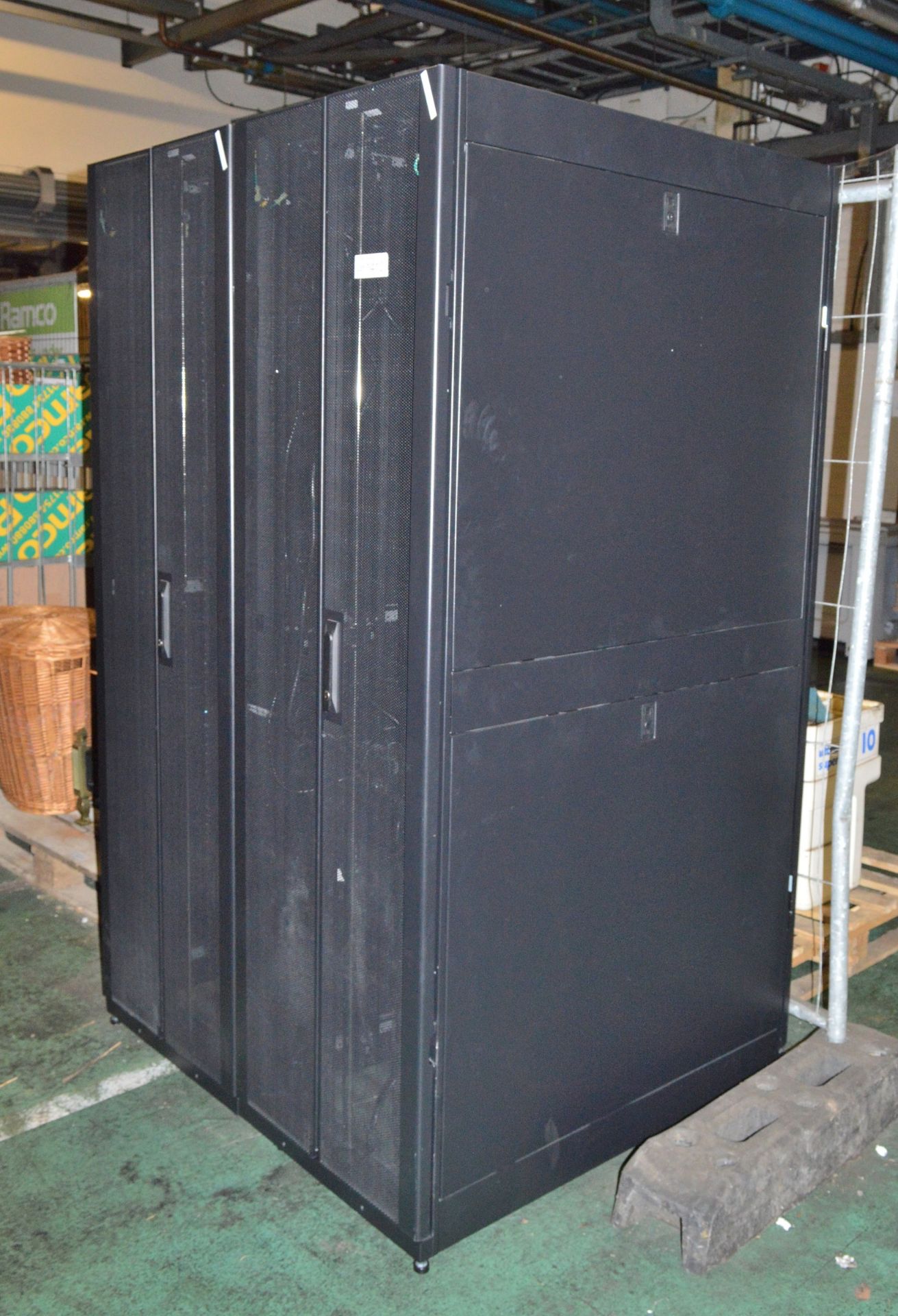 2x Server / Electronic Racks APC Schneider - 1200mm wide x 1070mm deep x 2000mm high - Image 2 of 4