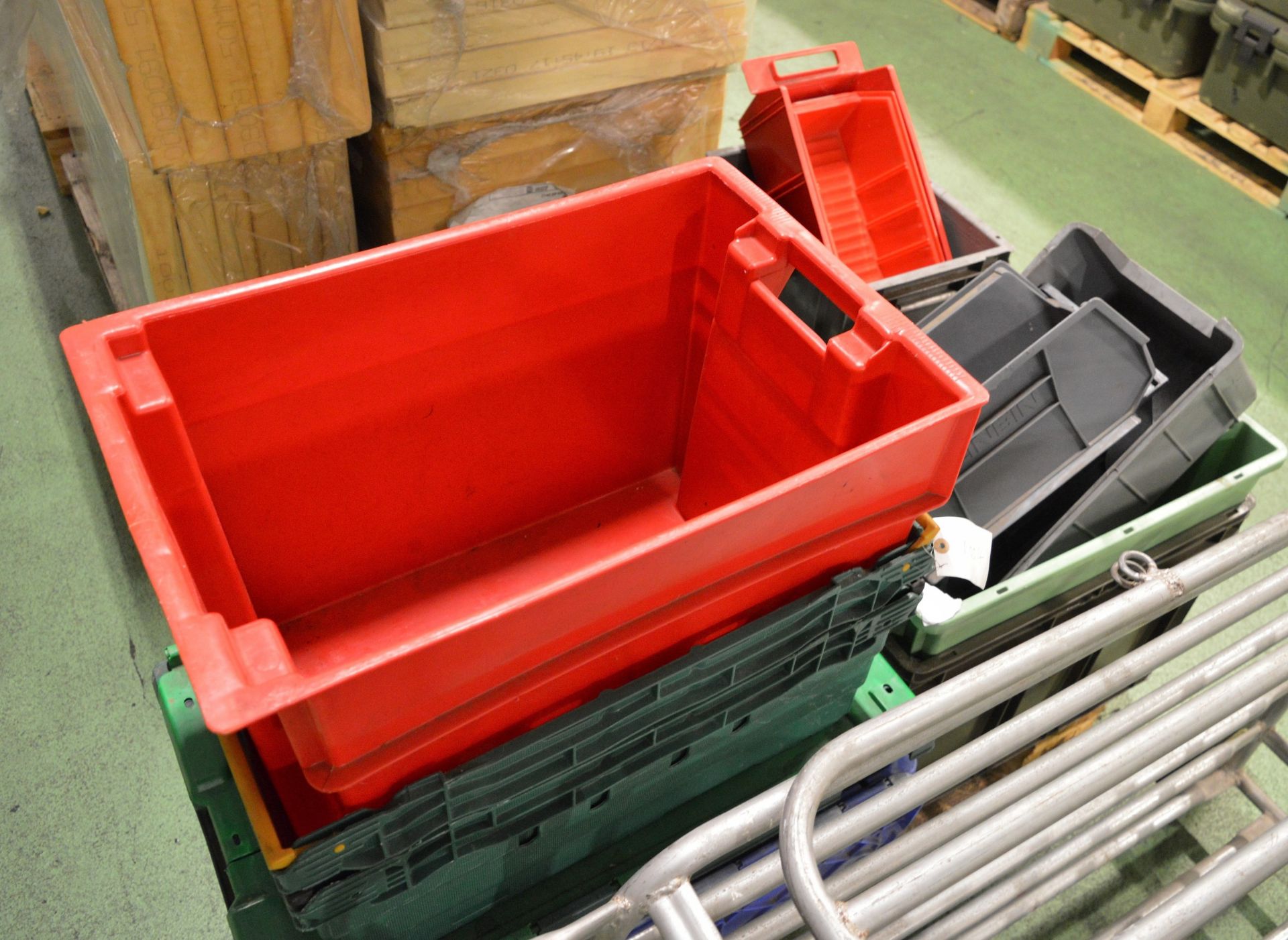 Various Plastic Storage & Tote Boxes - Image 3 of 3