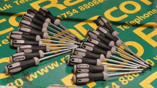 19x Roebuck T27x115 Screw Drivers