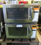 2x Maestrowave MiWave 1000 Commercial Microwaves