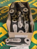 10x Roebuck Hex Keys