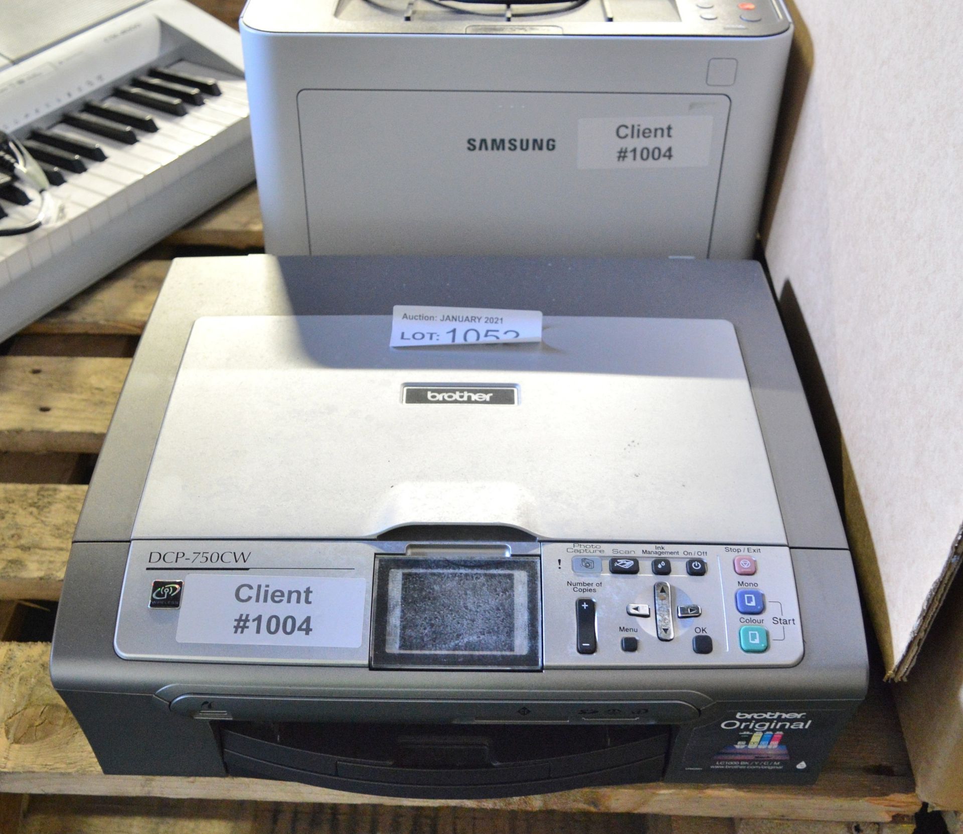 Brother DCP-750CW Printer & Samsung M4020ND ProXpress Printer - Image 3 of 3