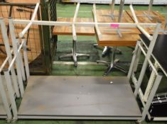 Table Stand Trolley - L1640 x D770 x H1300
