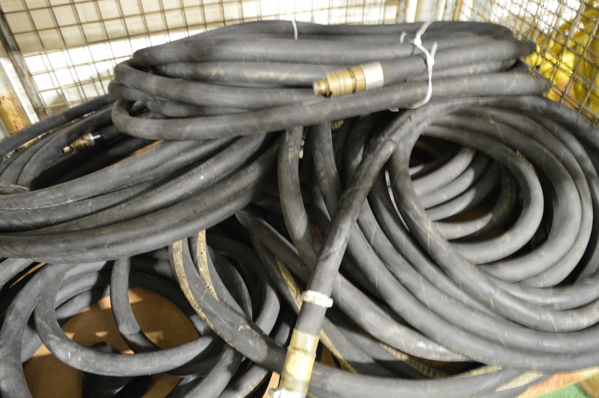 5x Black High Pressure Hoses - Image 2 of 3