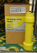 10x SA Safety torches yellow EX250/Y