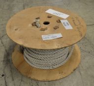 Drum of polyester rope