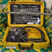 Jaws of Life air bag controller in case
