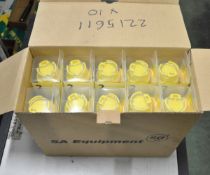 10x SA Safety torches yellow EX250/Y