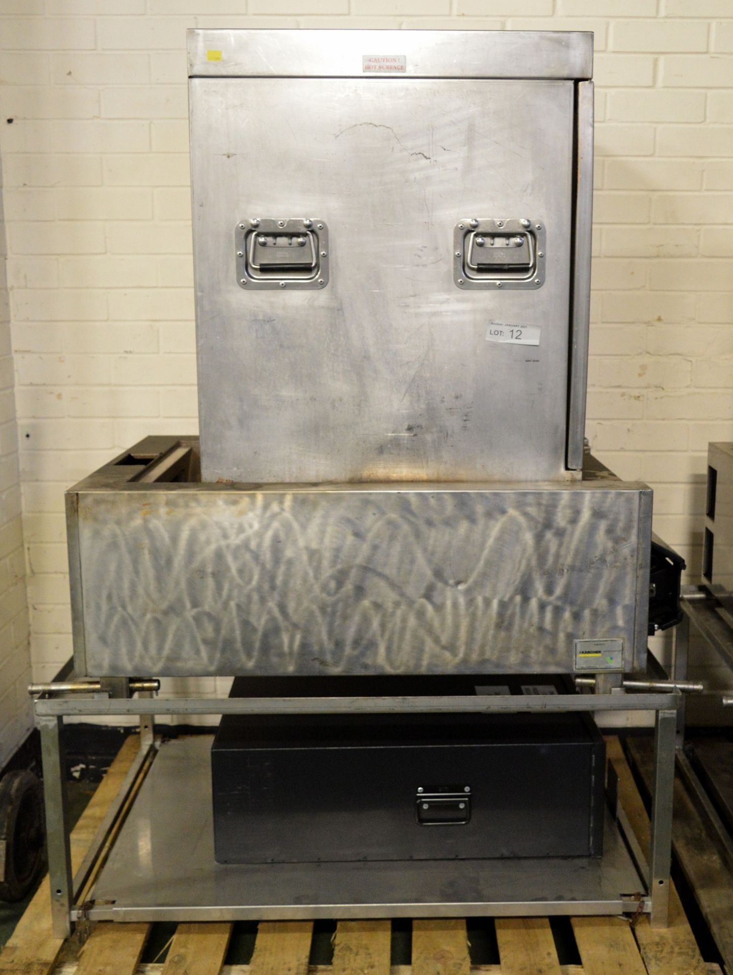 Karcher St/Stl Cooker Stand Set, Baking and Roasting Oven W 650 D 500 H 740mm, Karcher BFK