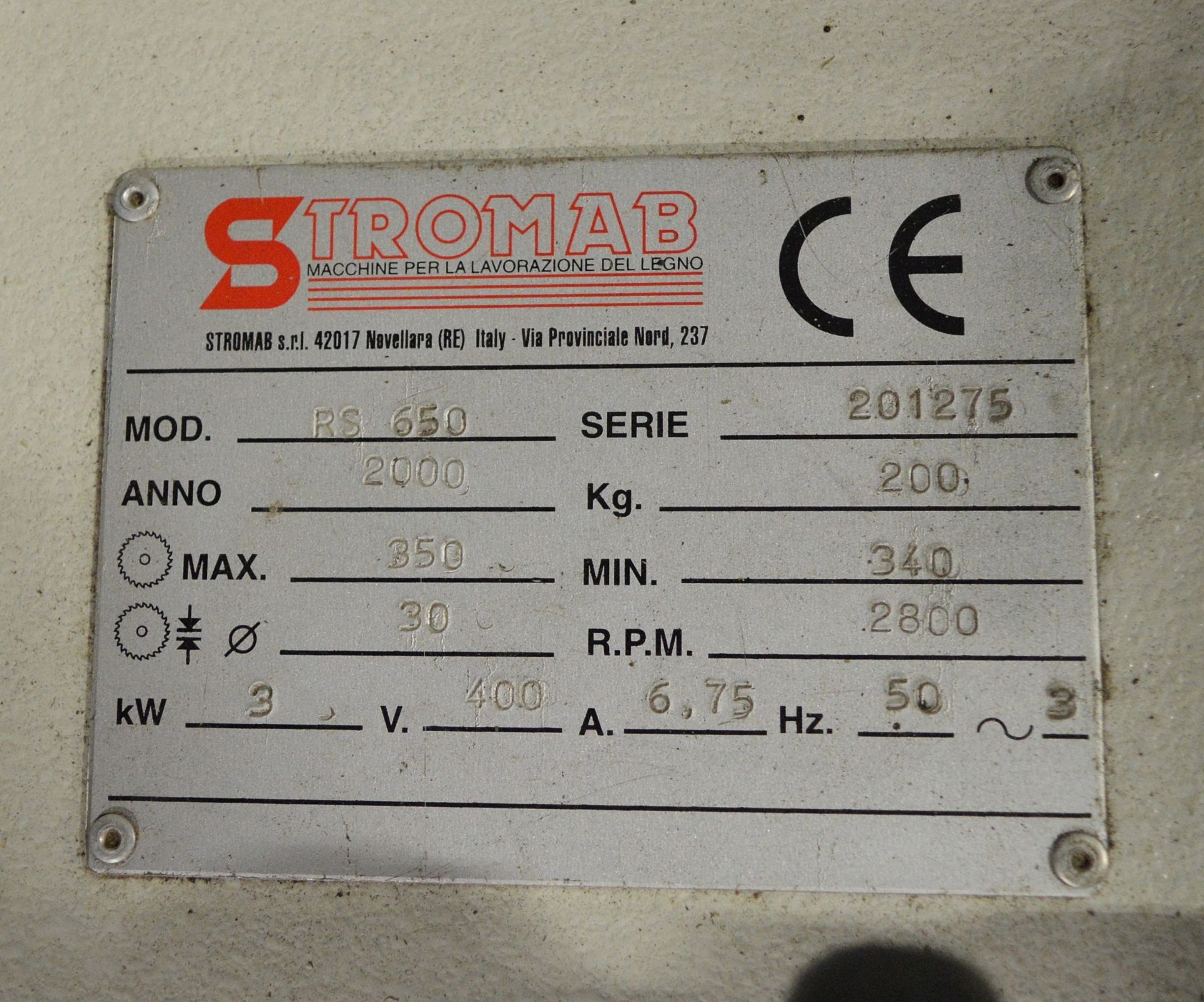 Stromab RS 650 Circular Saw - Image 8 of 10