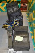 4x Metrix MX67 Universal Circuit Testers with Case