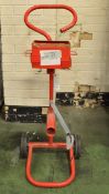 Pallet banding / strapping trolley