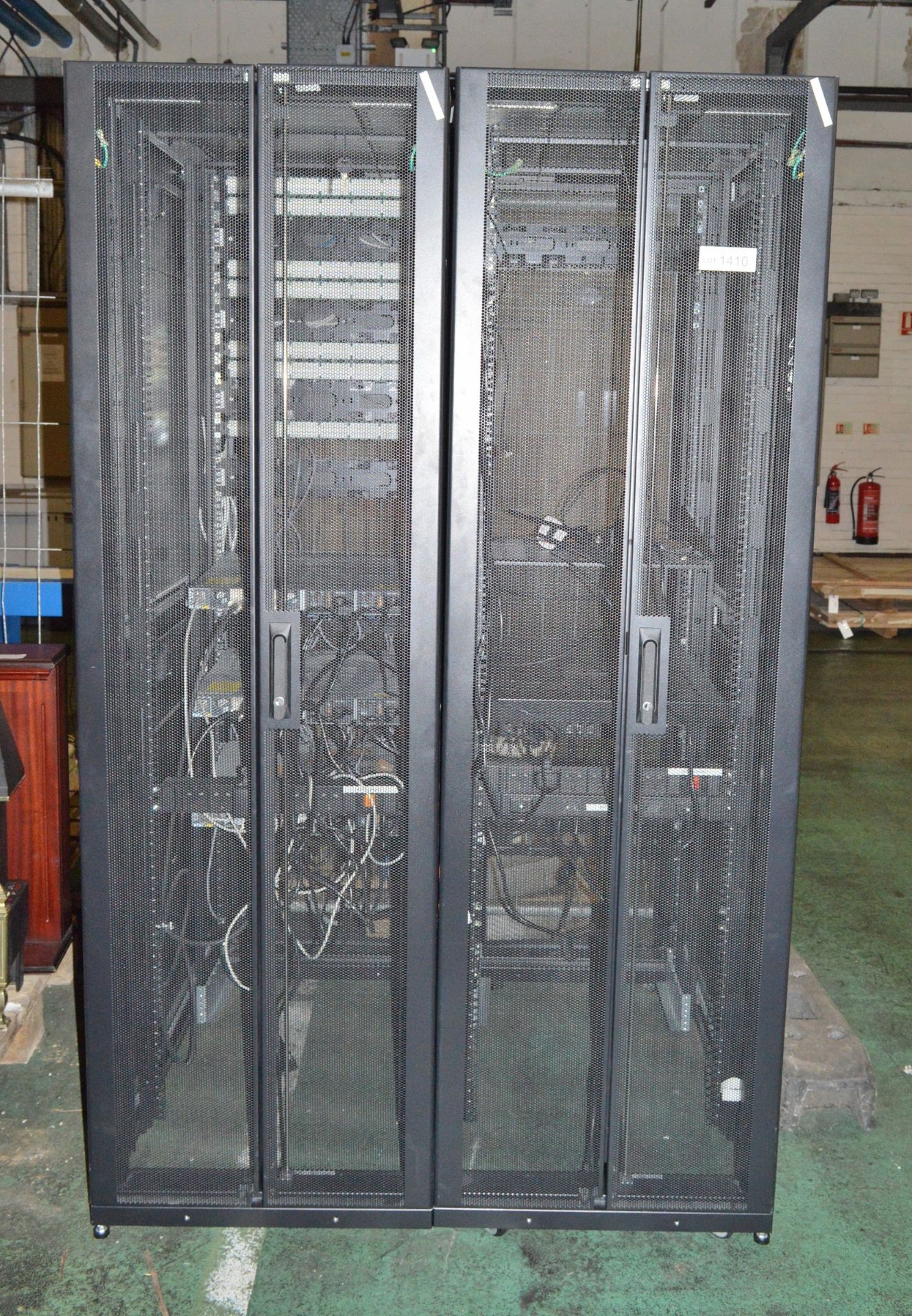 2x Server / Electronic Racks APC Schneider - 1200mm wide x 1070mm deep x 2000mm high