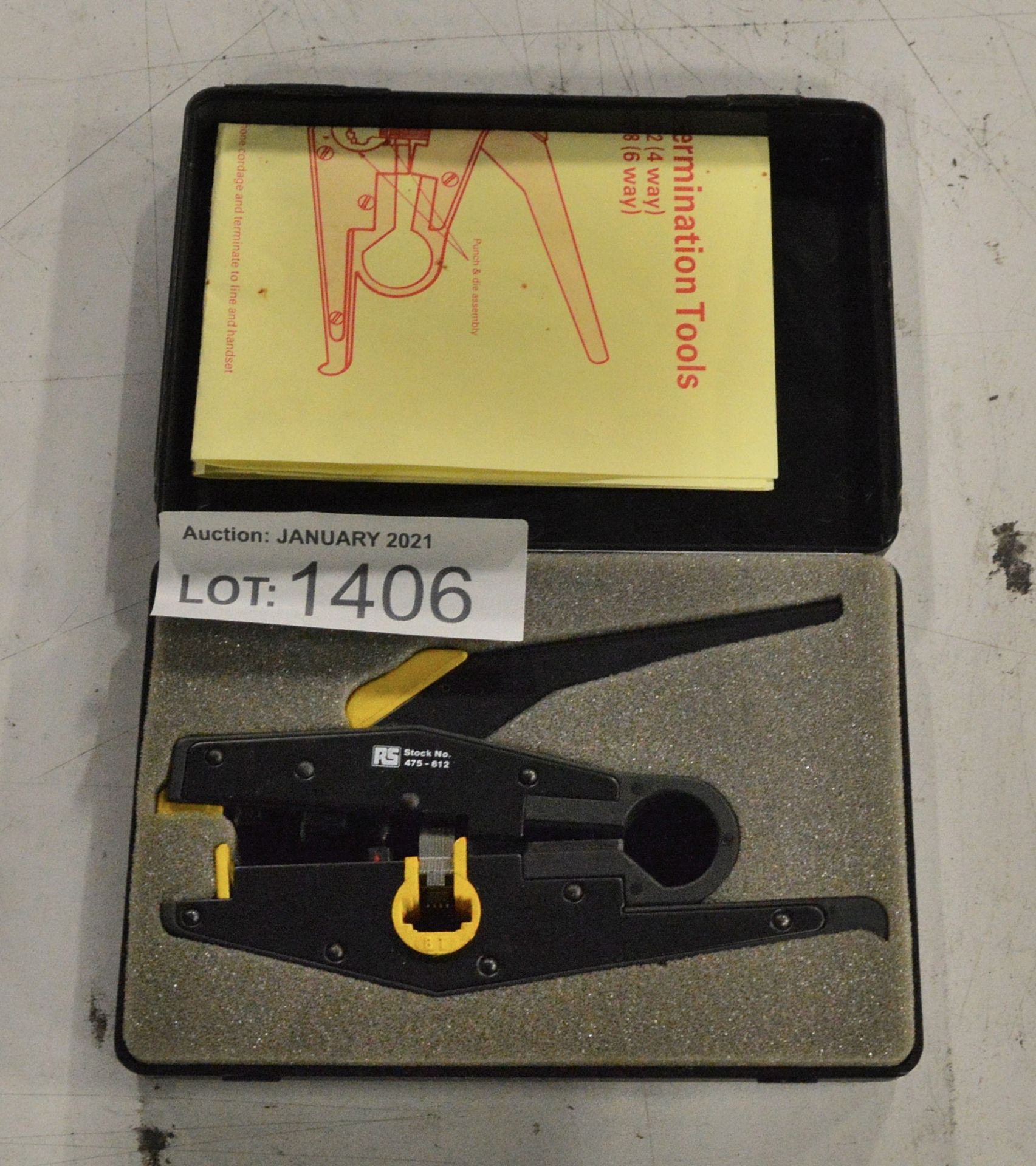 RS Combi-Tel termination tool