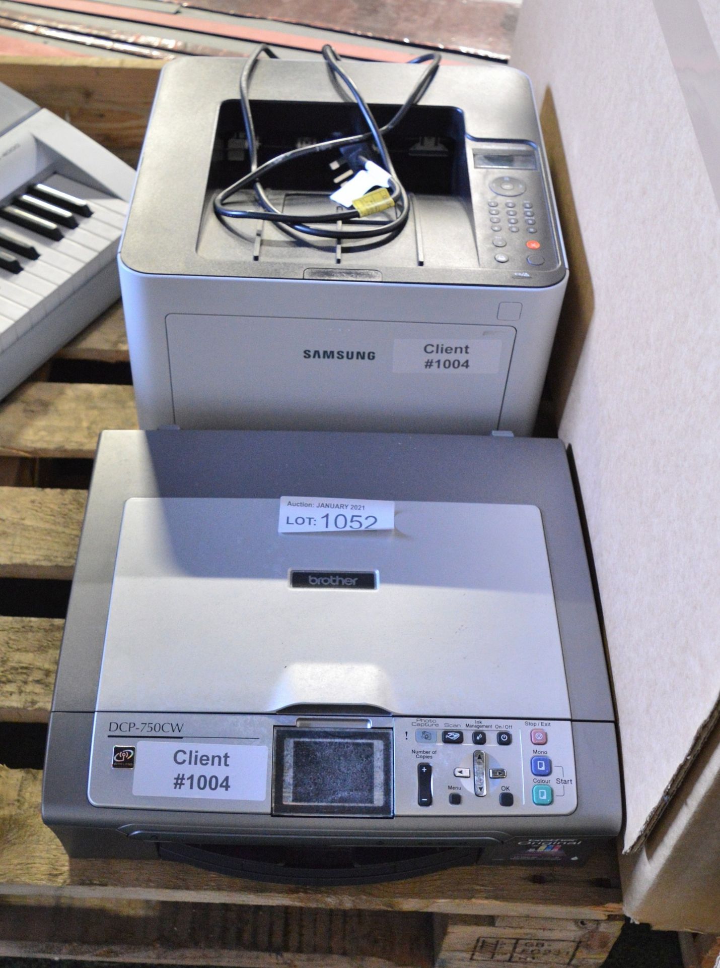 Brother DCP-750CW Printer & Samsung M4020ND ProXpress Printer