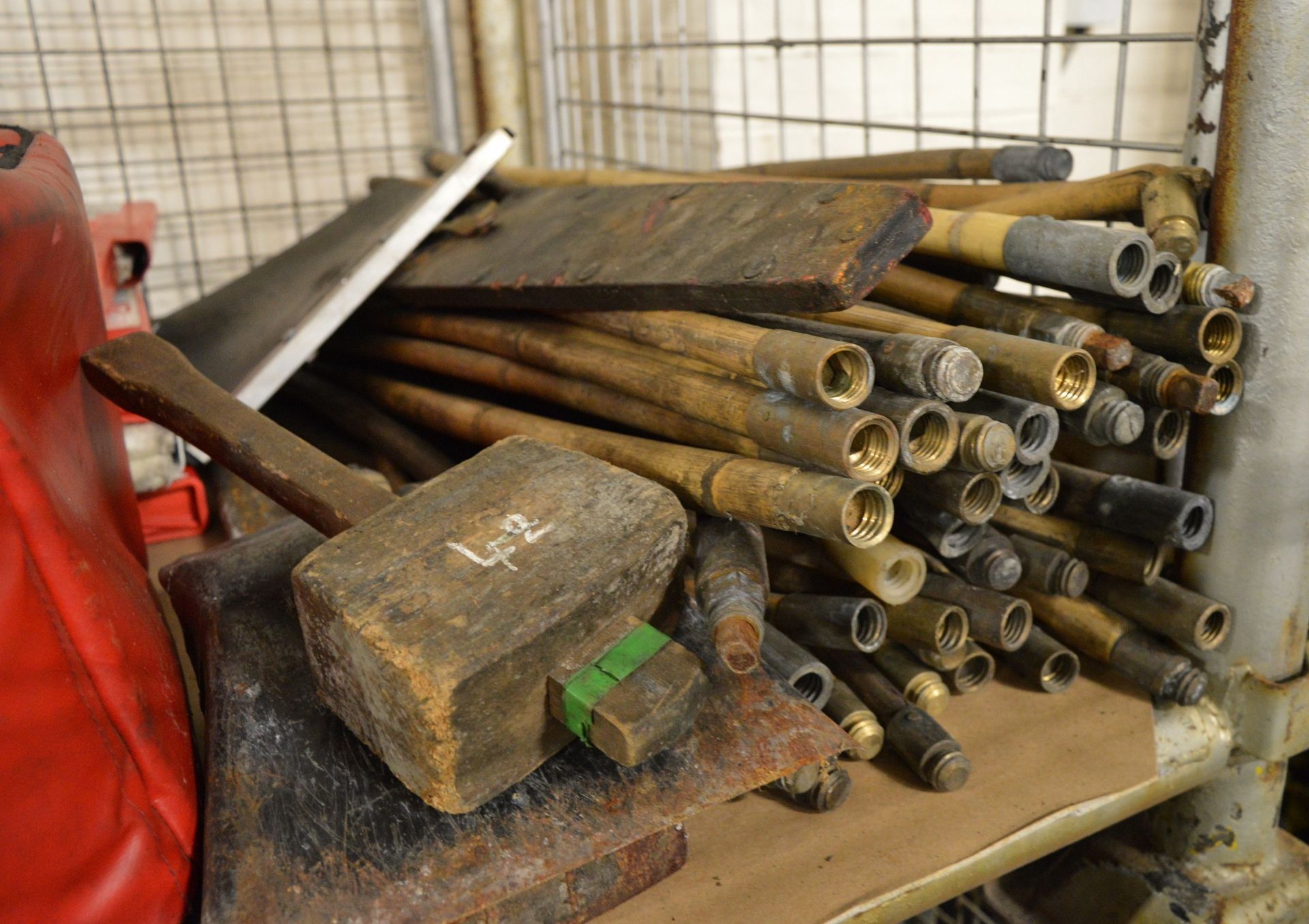 Domestic equipment - Mop Bucket, Rods, Empty Cases, Tools - Image 3 of 4