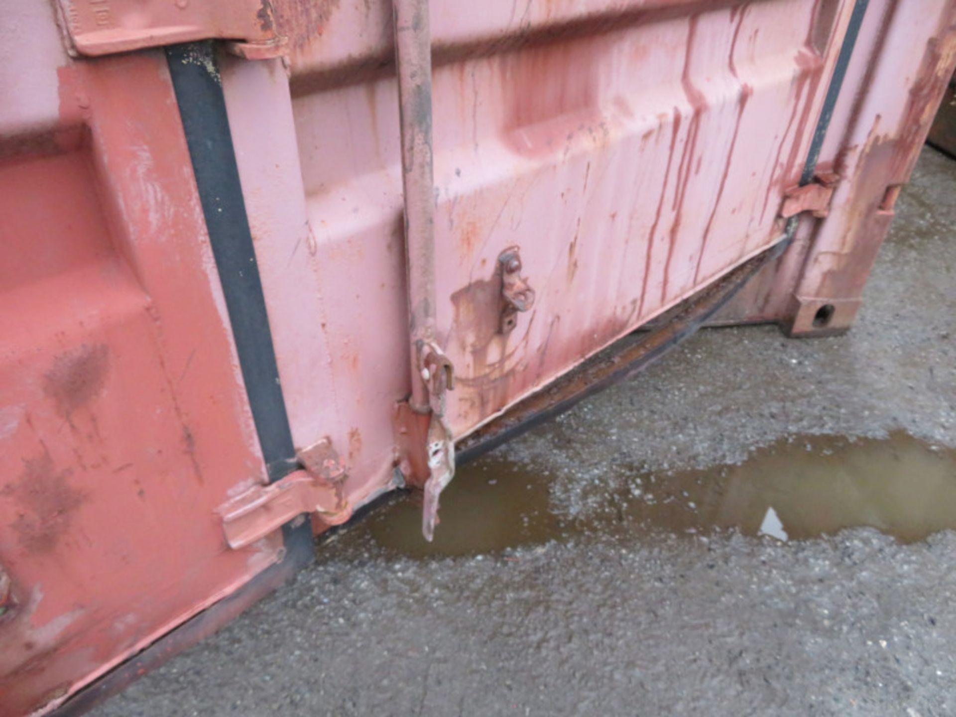 20ft Side and end opening Iso container - 8ft x 8ft x 20ft External Dimensions (Rust marks - Image 7 of 7