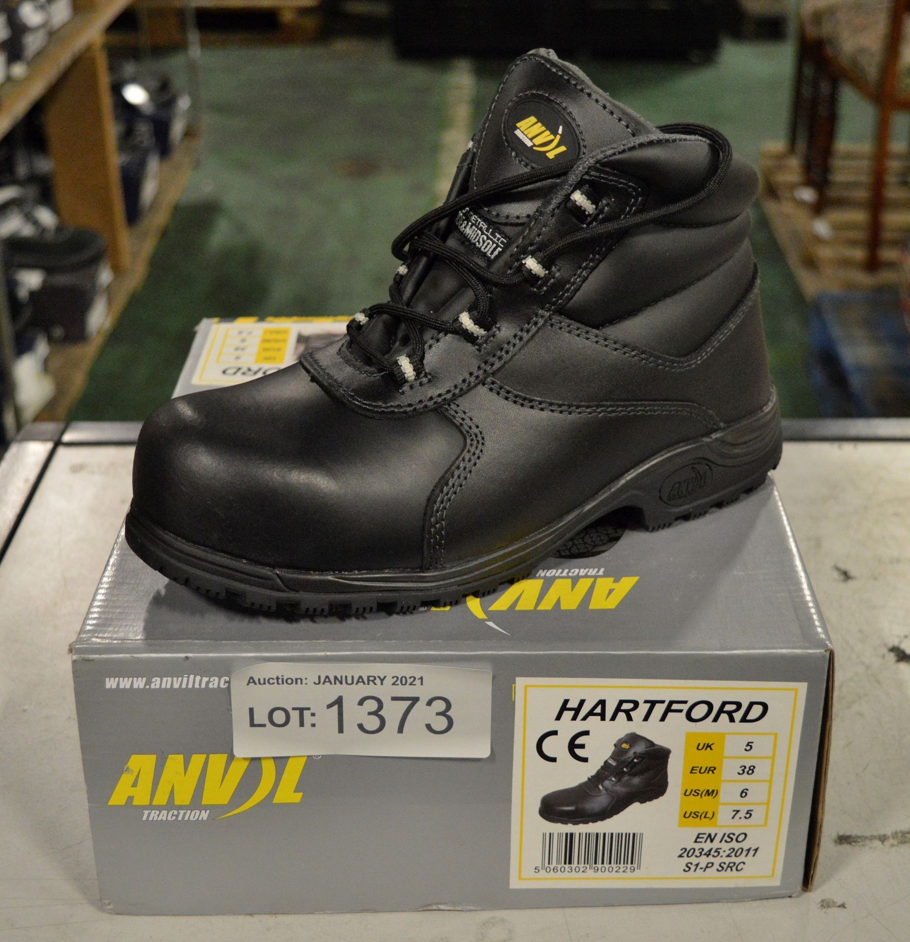 Safety shoes - Anvil Traction Hartford - 5UK 38EU - Image 2 of 2