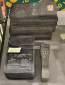 4x Metrix MX67 Universal Circuit Testers with Case