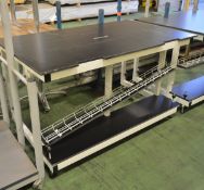 Marson Mobile Workbench L1500 x W900 x H900mm (scrarches on top)