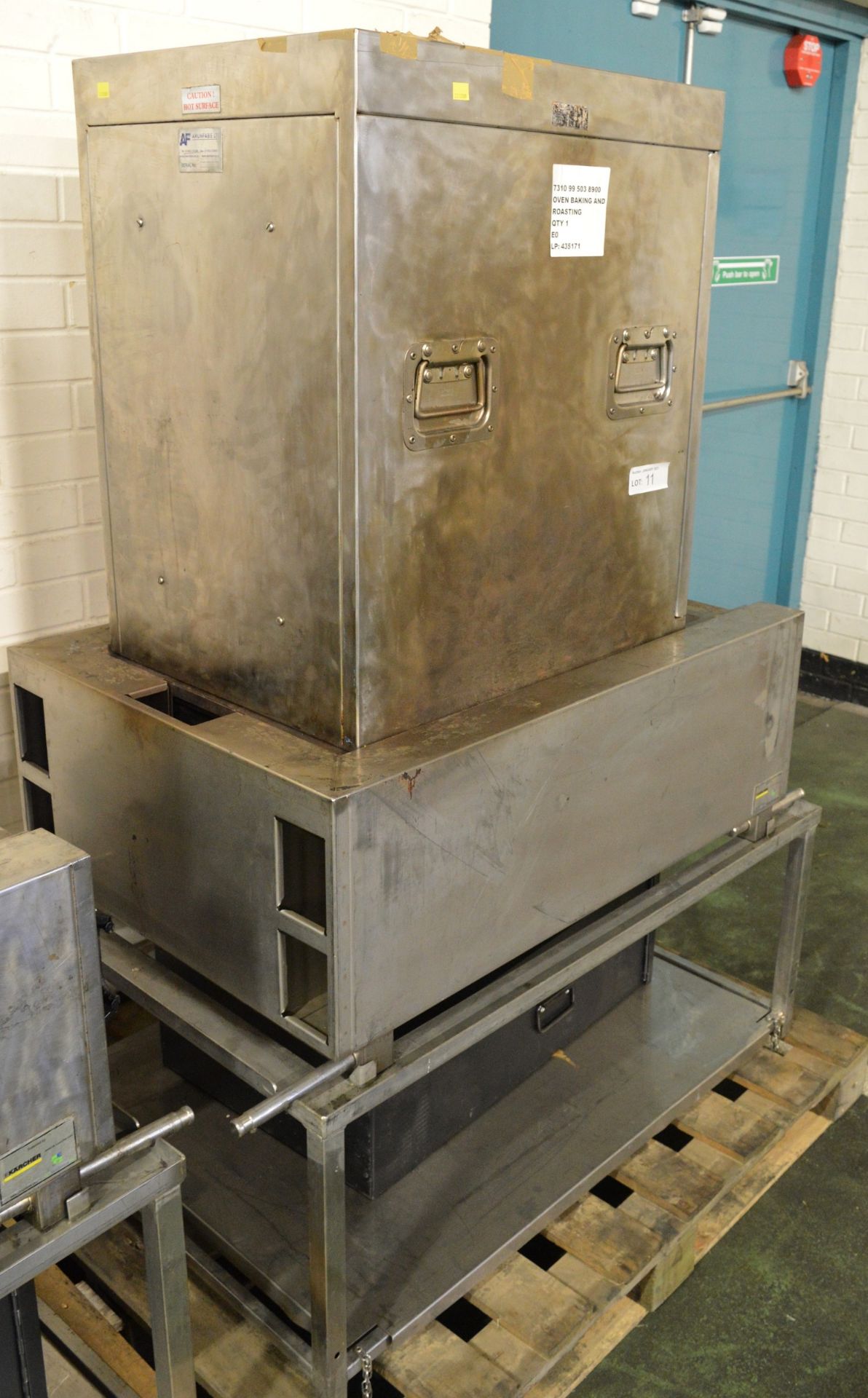 Karcher St/Stl Cooker Stand Set, Baking and Roasting Oven W 650 D 500 H 740mm, Karcher BFK - Image 3 of 5