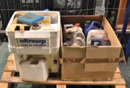 Ultrafilter Ultrasep Filter System, Compressor Fluid Bottles (no full bottles)