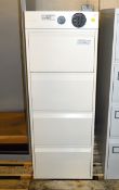 4 Drawer Electric Combo Lock Filing Cabinet L700 x W480 x H1300mm (combination unknown)