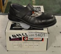 Safety shoes - TAO Safety 2212 Ladies star velcro - UK3 / Euro 36