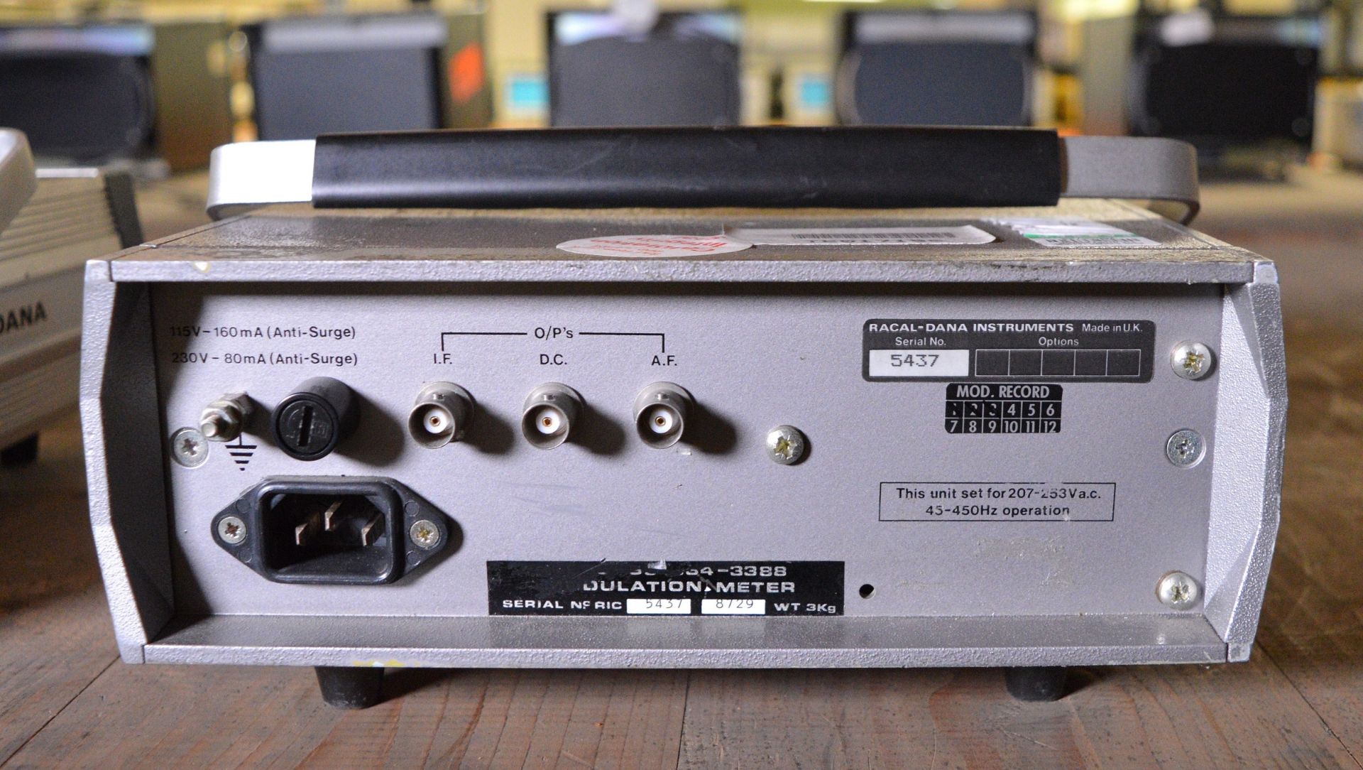 Racal-Dana 9009 Modulation Meter (No power cable) - Image 2 of 2