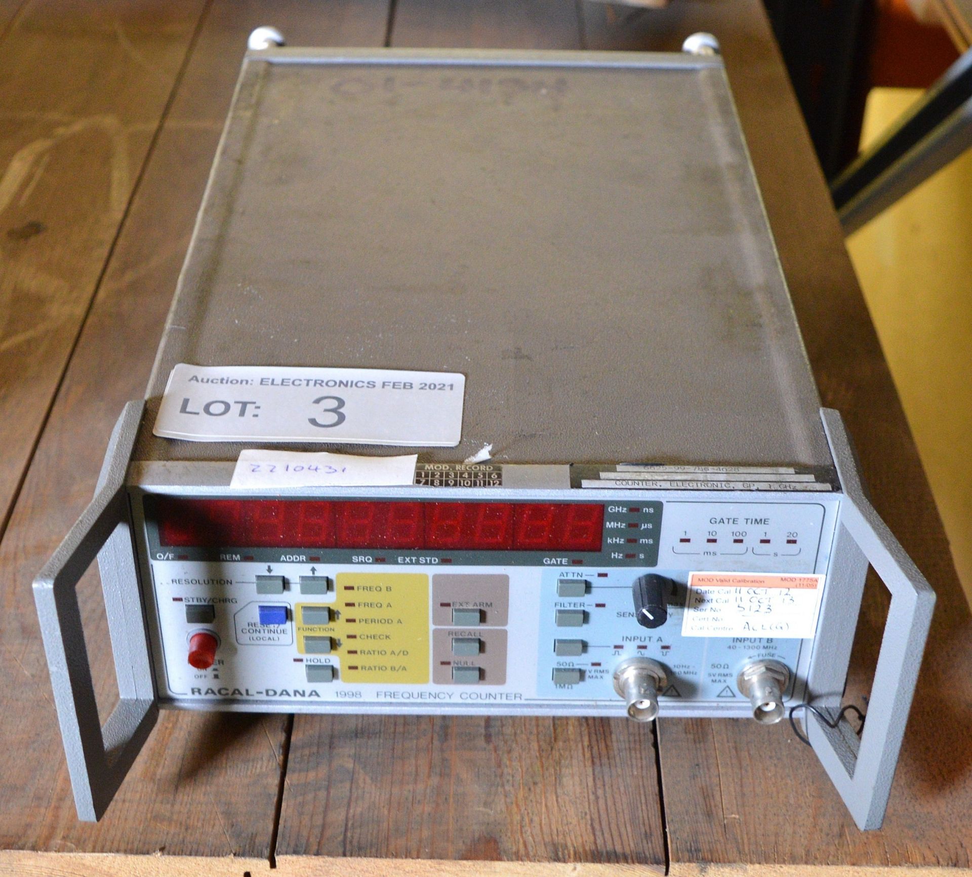 Racal-Dana 1998 Frequency Counter (No power cable) - Image 2 of 3