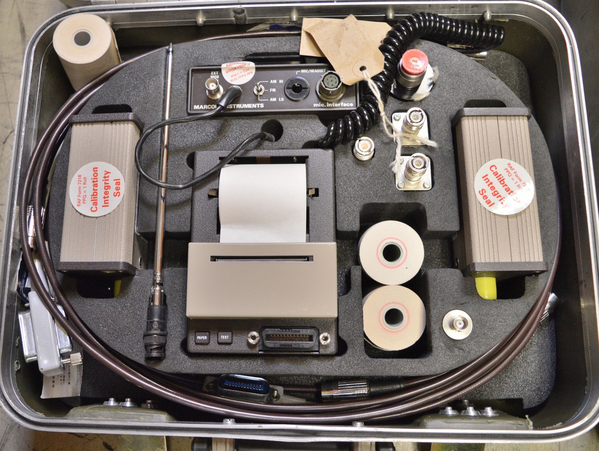 Marconi 2955A Radio Communication Test Set - 2 Parts - NSN 6625-99-770-2661 - Image 3 of 6