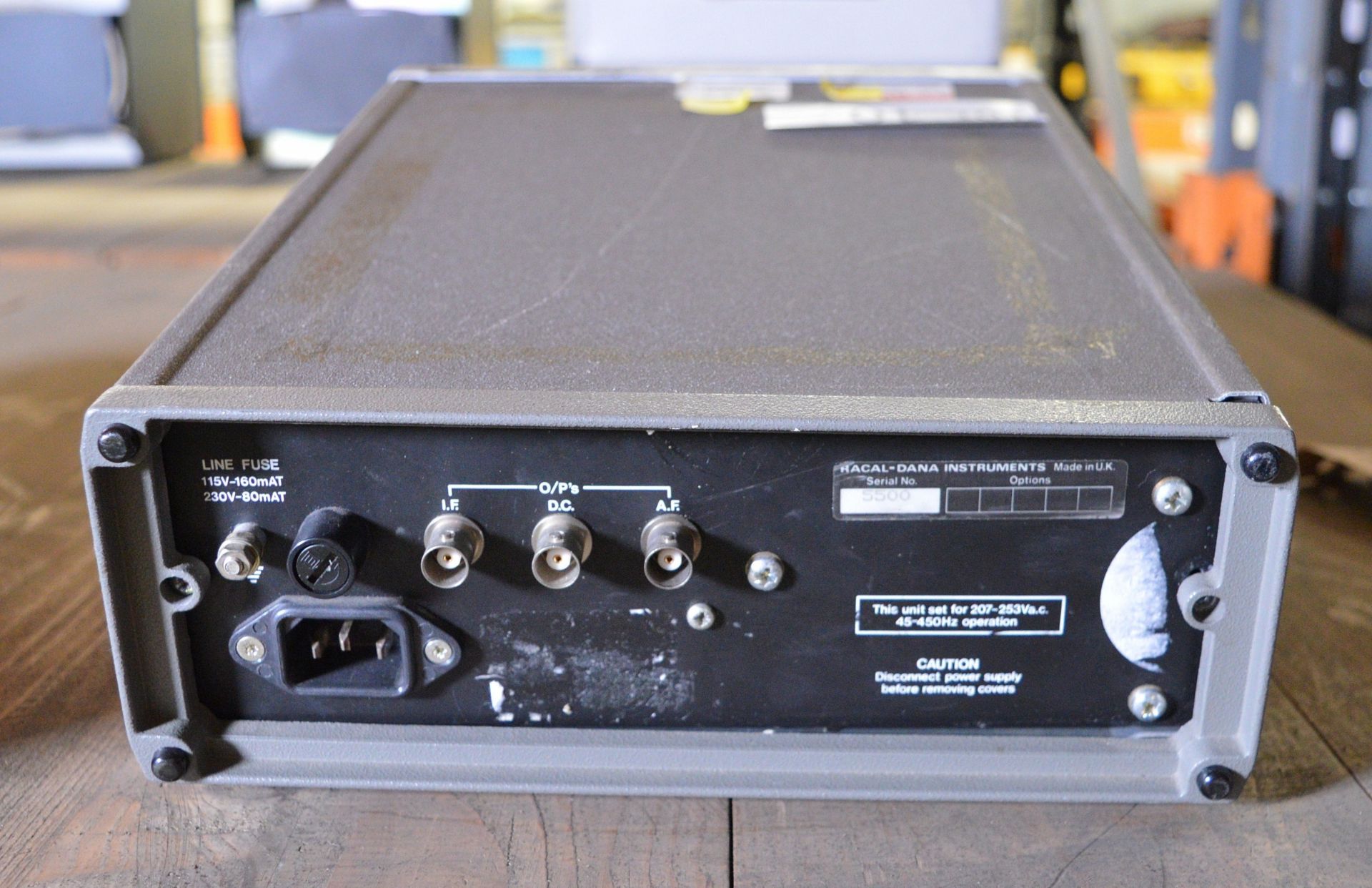 Racal-Dana 9009A Modulation Meter (No power cable) - Image 3 of 3