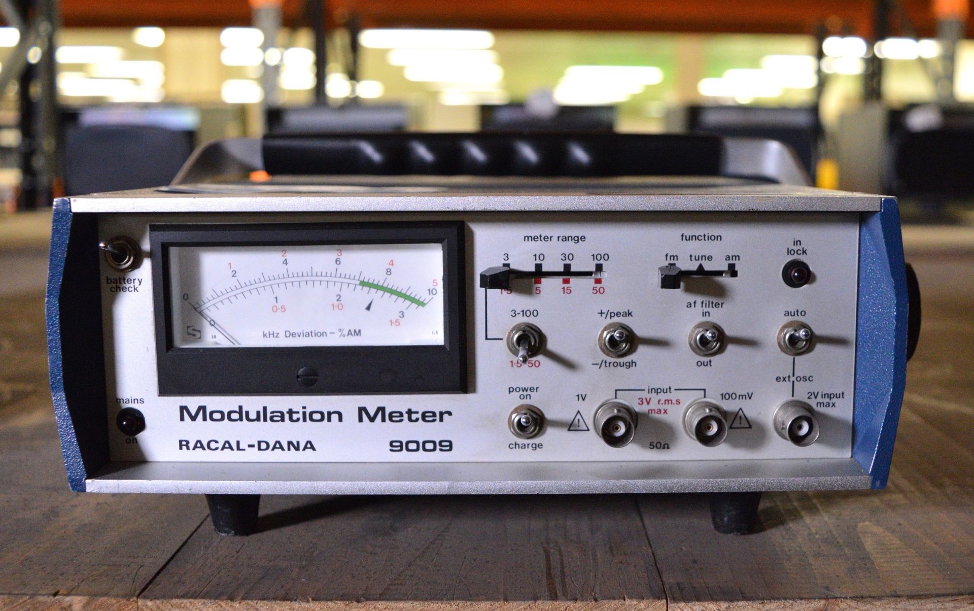 Racal-Dana 9009 Modulation Meter (No power cable)