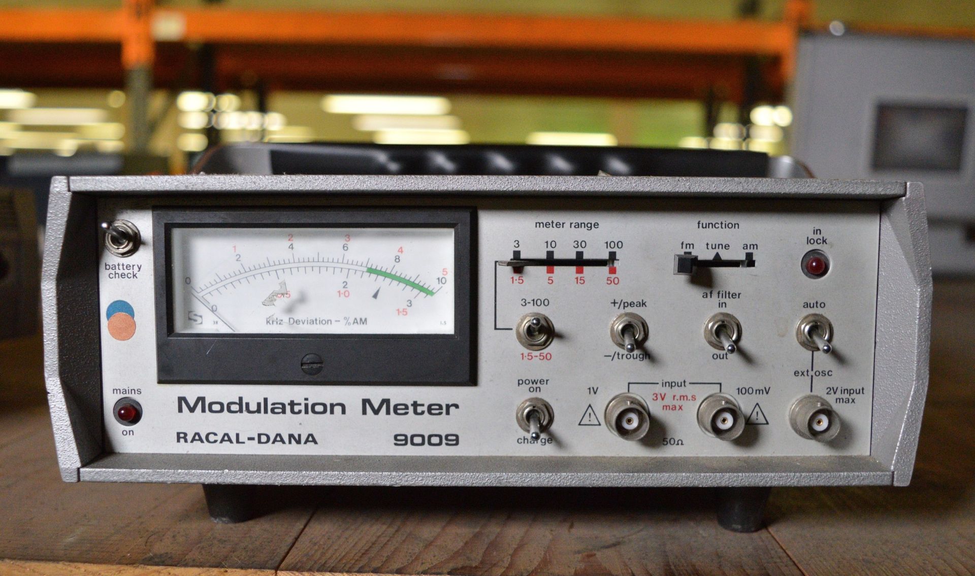 Racal-Dana 9009 Modulation Meter (No power cable)