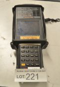 Sunrise Telecom Sunset E20c Handheld Telecommunications Analyser