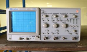 GW Instek GOS-6112 Oscilloscope - 100MHz (Broken Handle)