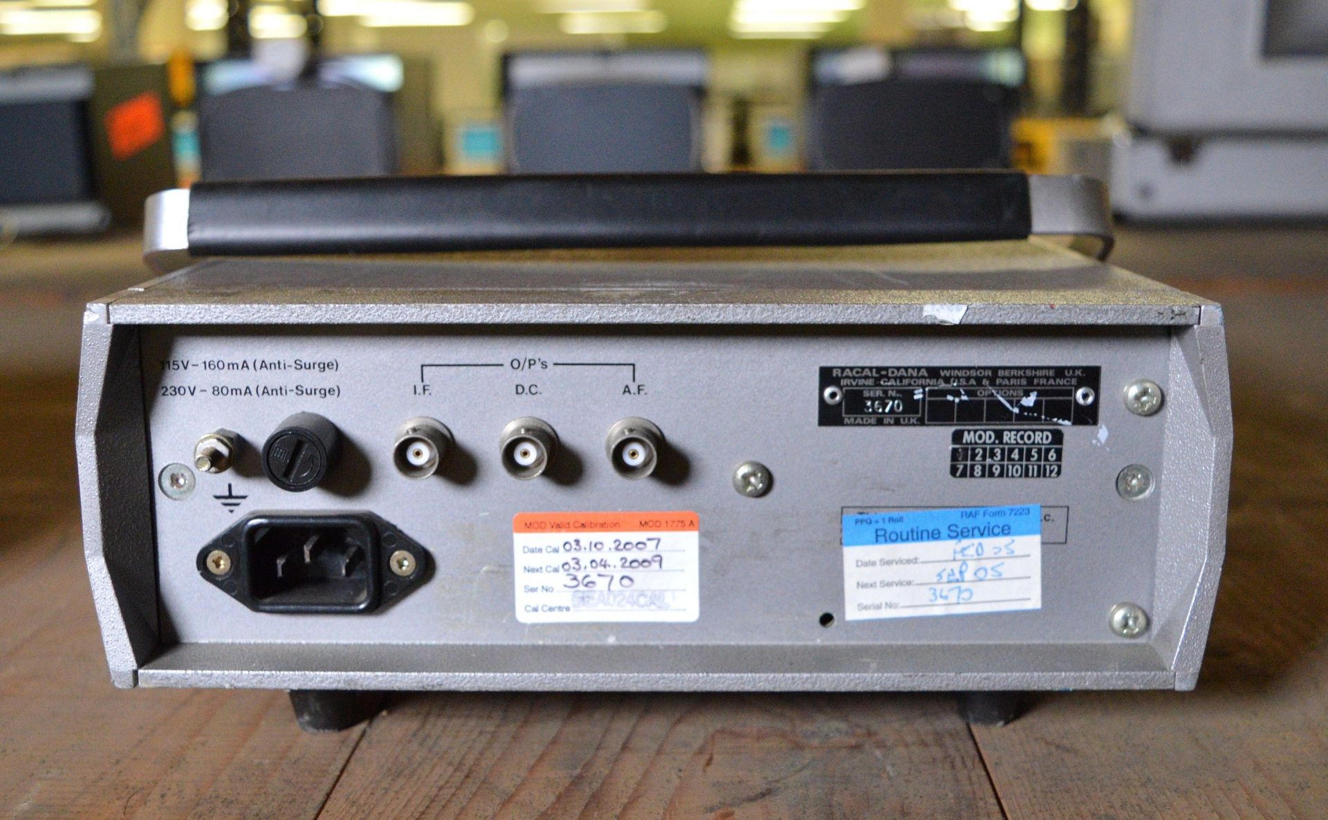 Racal-Dana 9009 Modulation Meter (No power cable) - Image 3 of 3