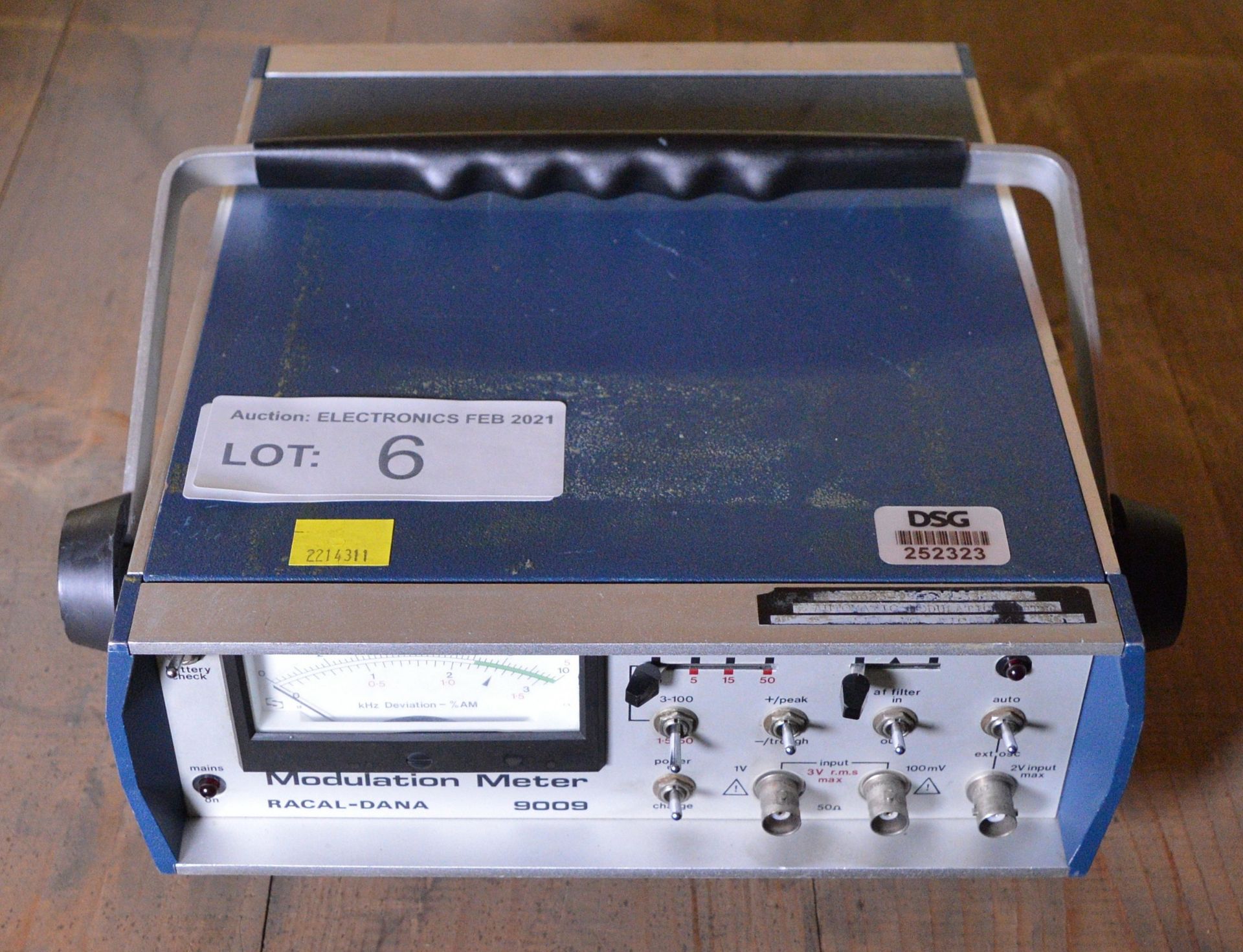 Racal-Dana 9009 Modulation Meter (No power cable) - Image 2 of 3