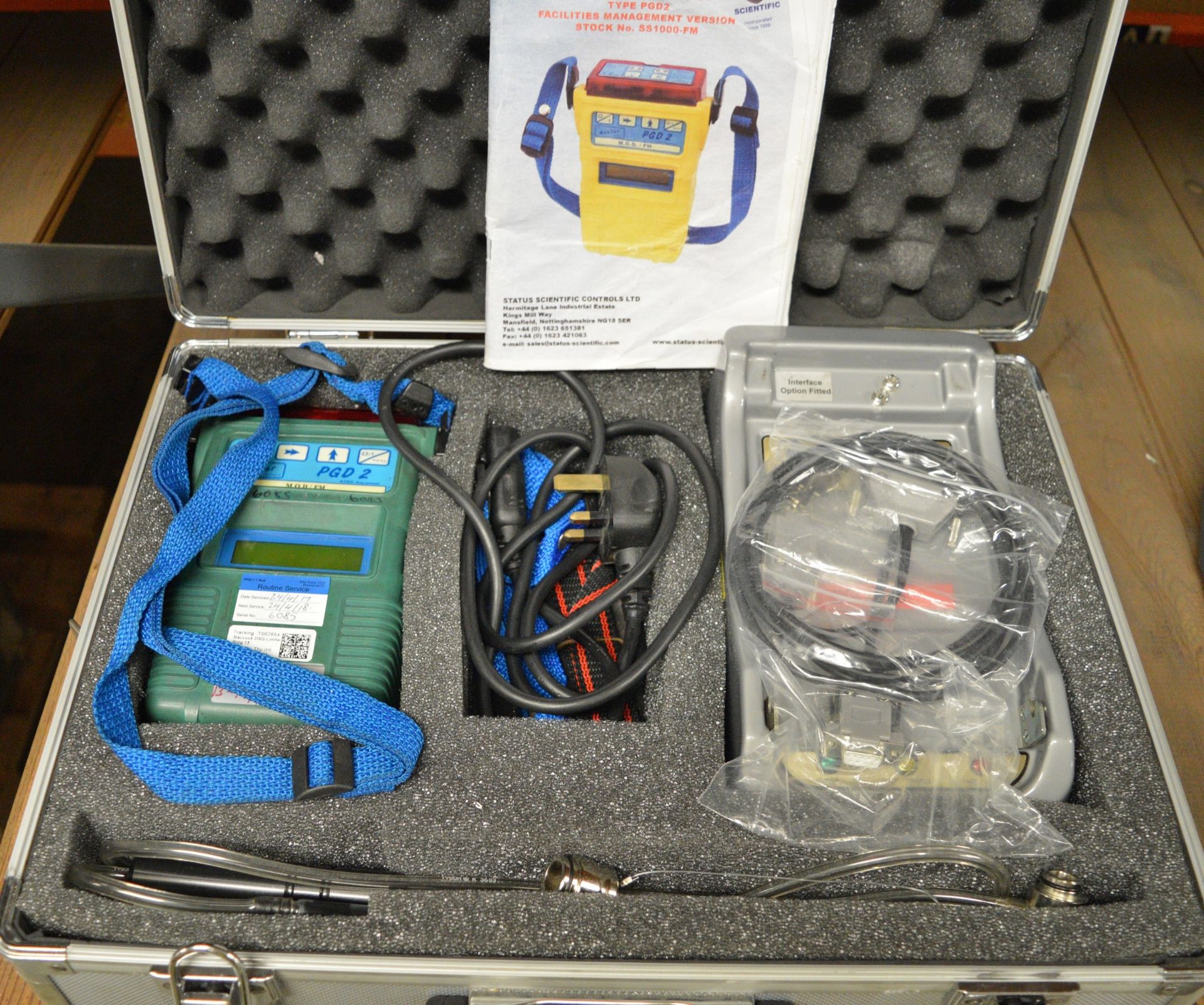 Status Scientific Controls PGD2 The Mentor Series Portable Gas Detector & Charger - Image 2 of 4