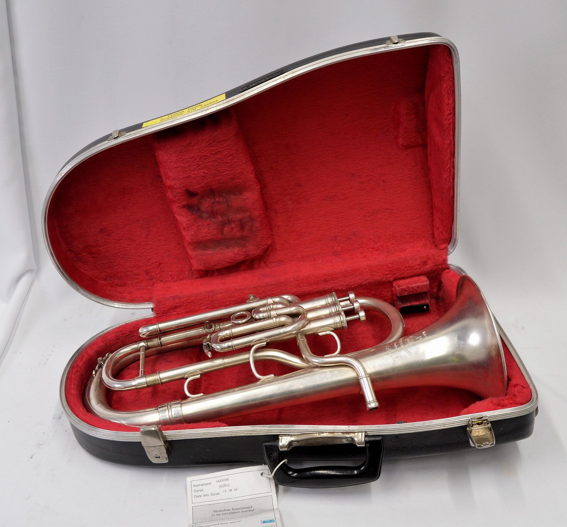 Boosey & Hawkes Imperial Tenor Horn with Case. Serial No. 586863.