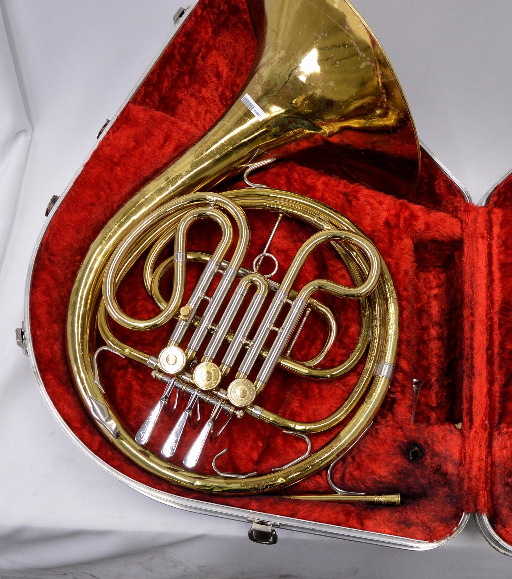 French Horn with Case. Obvious dents. Serial No. 615181. - Image 2 of 14