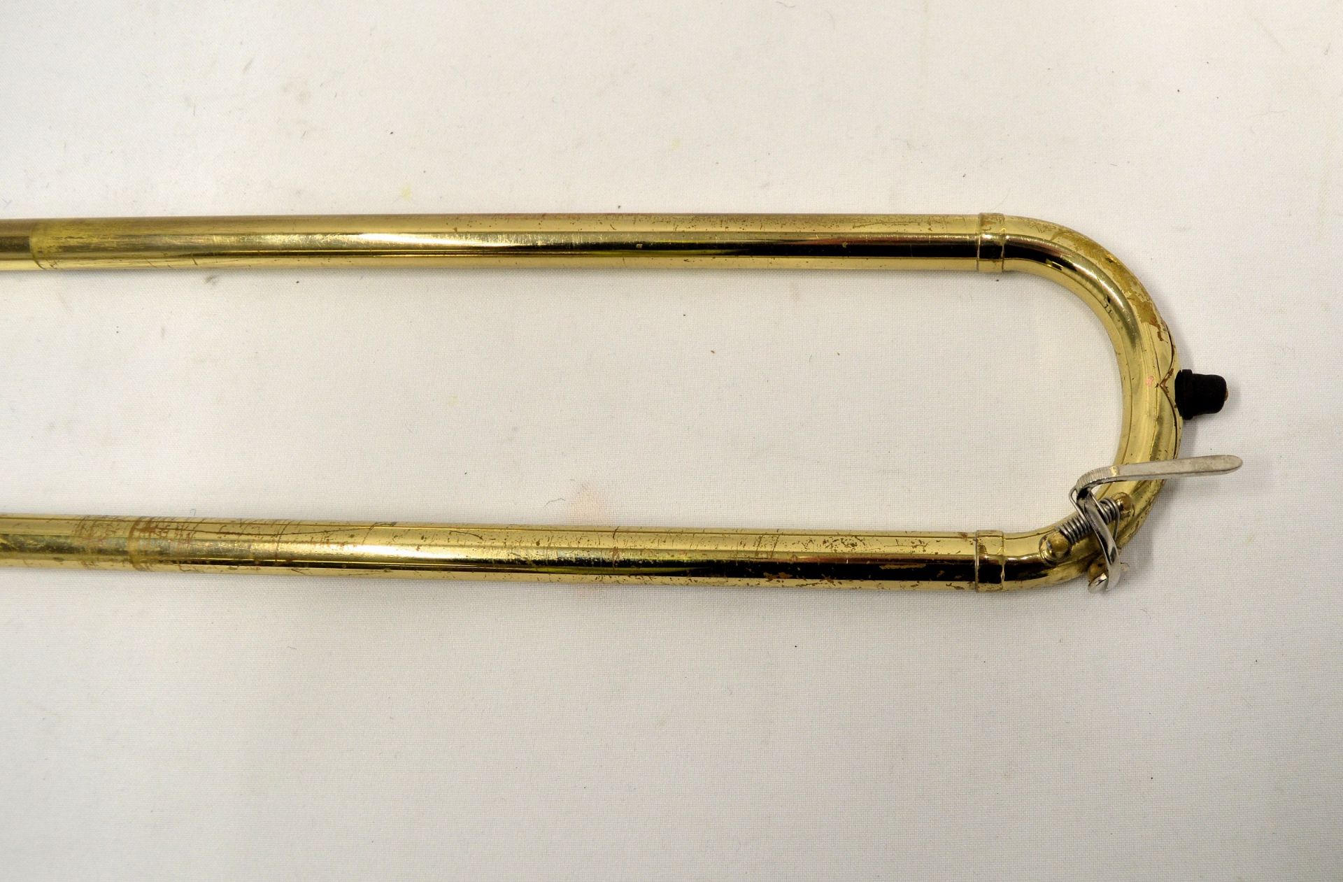 Bach Trombone with Case. Damage to water key. - Image 16 of 21