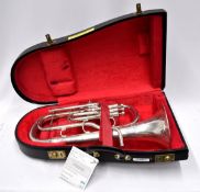 Besson Tenor Horn with Case. Serial No. 536213.