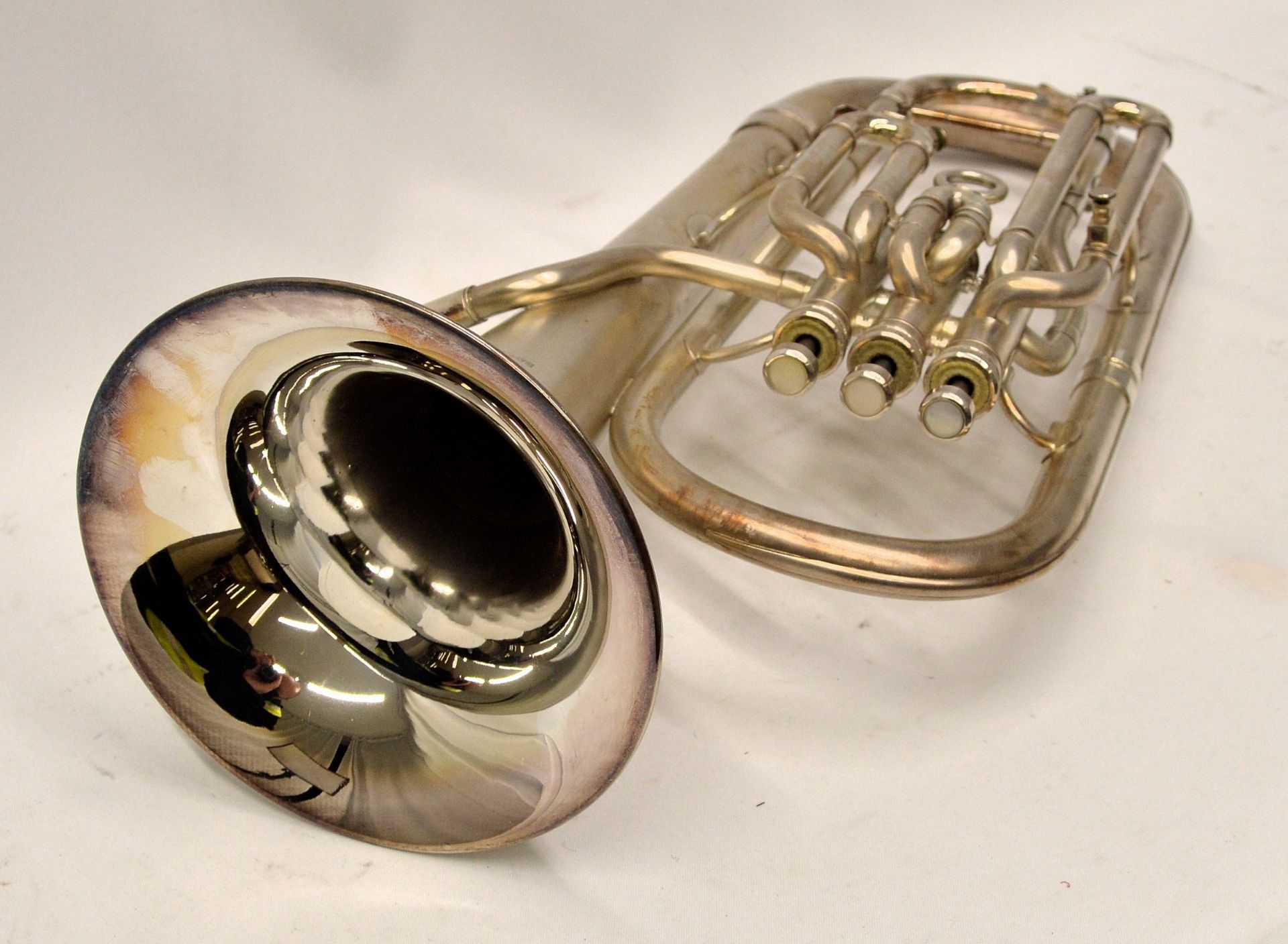 Boosey & Hawkes Imperial Tenor Horn with Case. Serial No. 653324. - Image 10 of 12