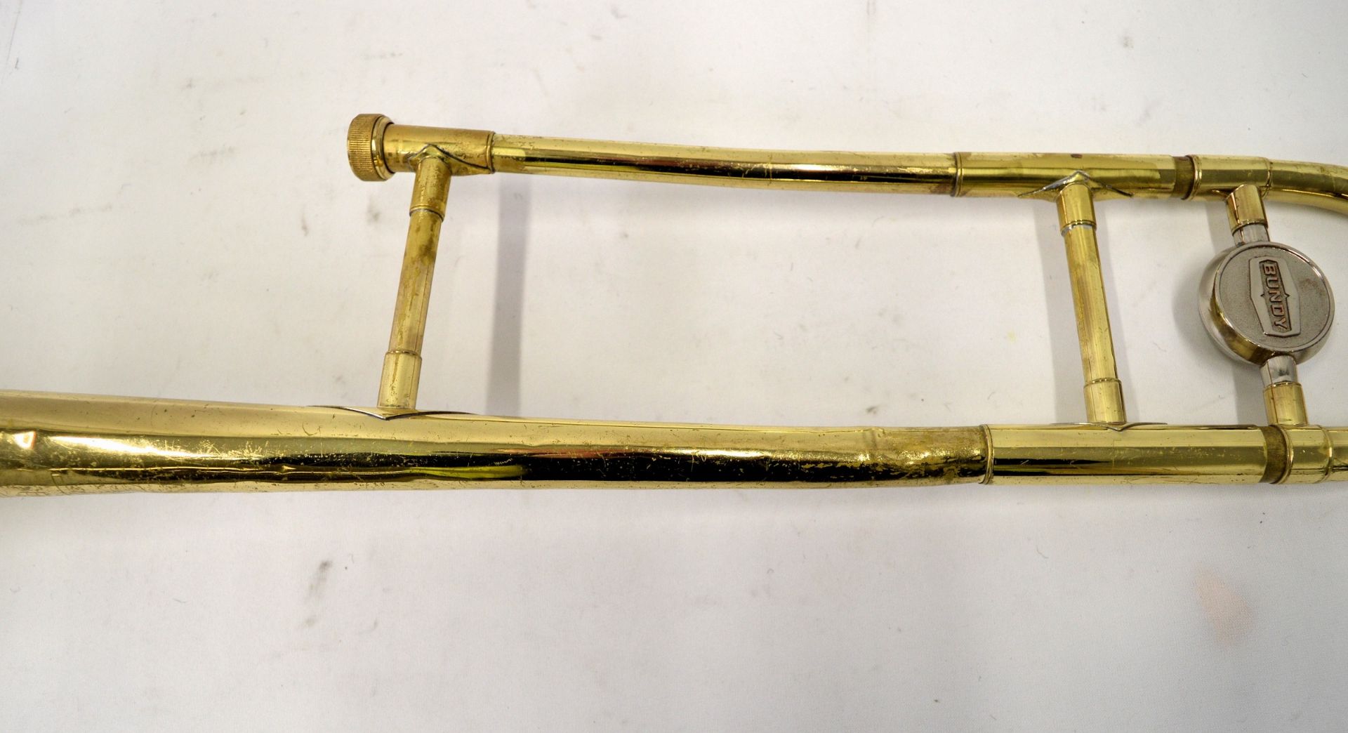 Selmer Bundy Trombone with Case. Obvious dents. - Image 6 of 18