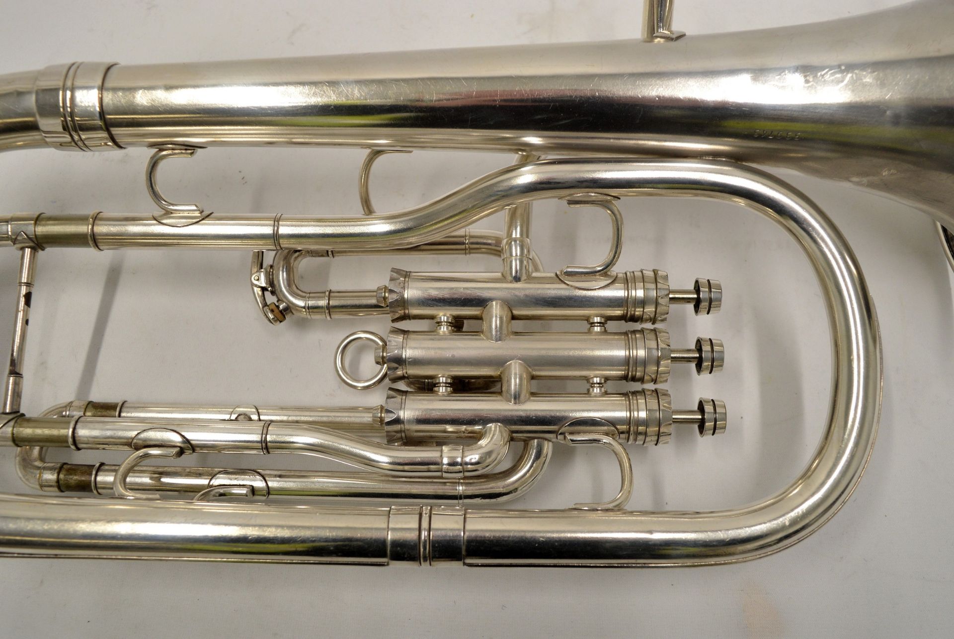 Besson Tenor Horn with Case. Serial No. 539743. - Image 9 of 14